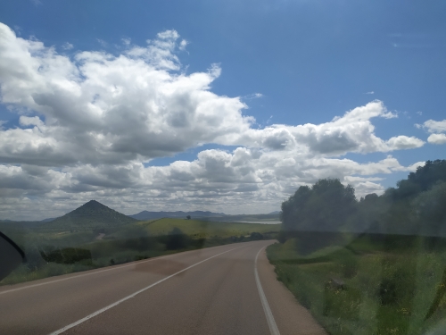 Cerro Masatrigo llegando en coche